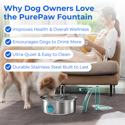 PurePaw™ Gesundheits- und Glücksbrunnen-Kit