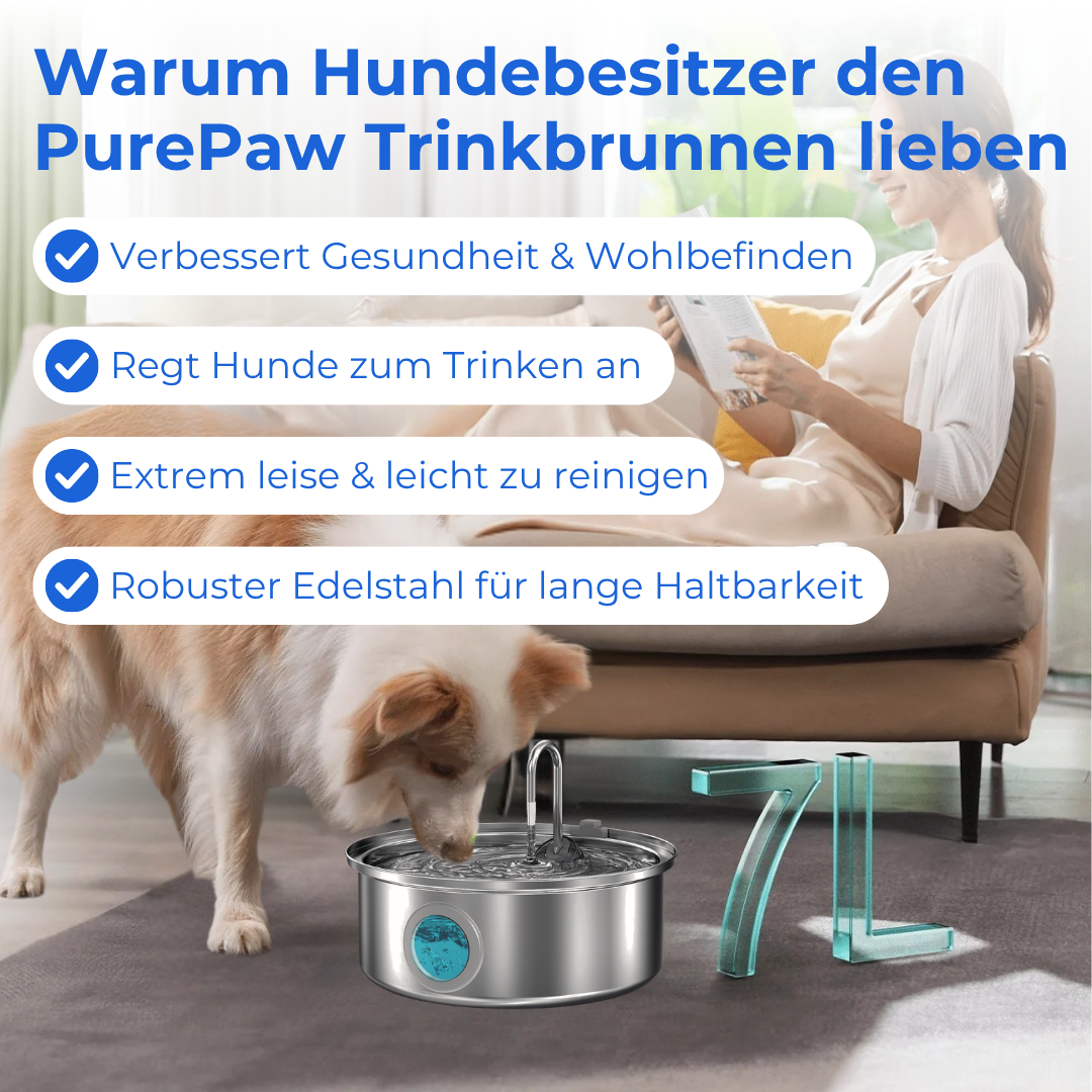 PurePaw™ Gesundheits- und Glücksbrunnen-Kit