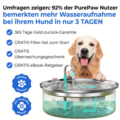 PurePaw™ Gesundheits- und Glücksbrunnen-Kit
