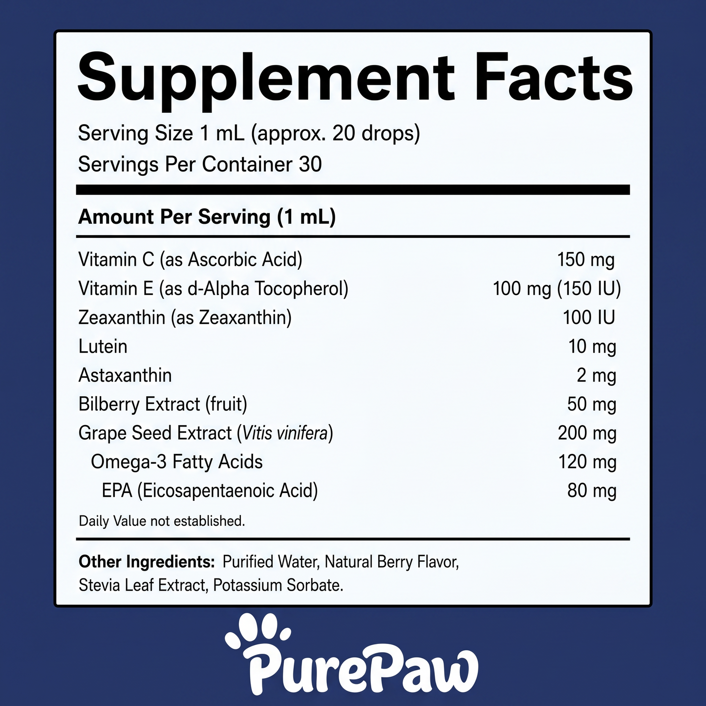 PurePaw™ Immun- & Augen-Support-Chews