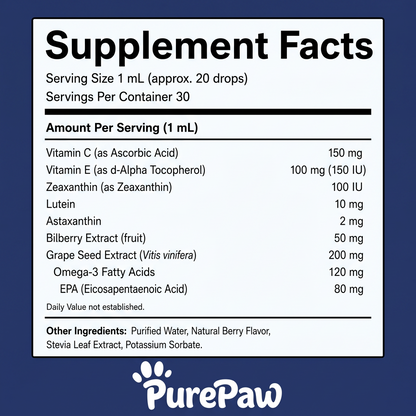 PurePaw™ Immun- & Augen-Support-Chews